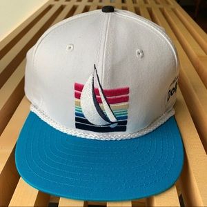 Pink Dolphin Sailboat Snapback Hat ⛵️